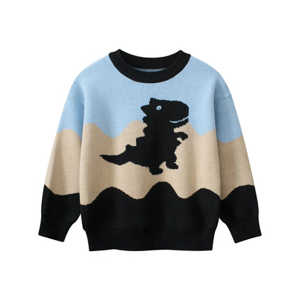 Baby Boy Panda Bear Dinosaur Sweaters