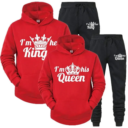 Women Queen Lovers 2pc Tracksuit Set