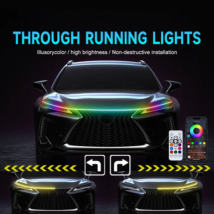 RGB LED Auto Hood Atmosphere Light