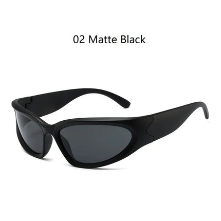 Men 2024 Punk UV400 Sunglasses