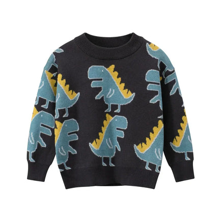 Baby Boy 2024 Dinosaur Animal Casual Sweaters