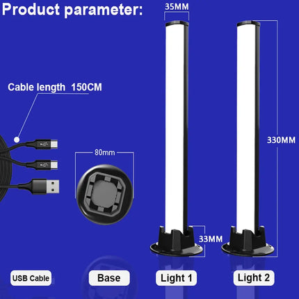 Smart LED Symphony Sound RGB Pickup Light