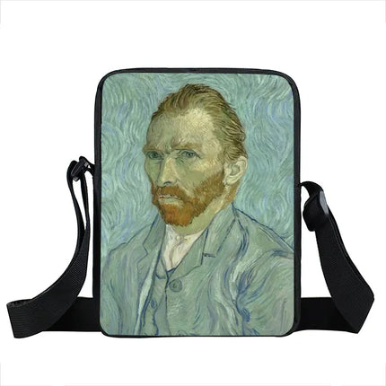 Women Handbag Van Gogh Messenger Crossbody Bag