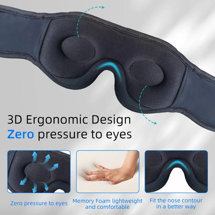 Wireless Bluetooth 3D Eye Adjustable Sleep Mask