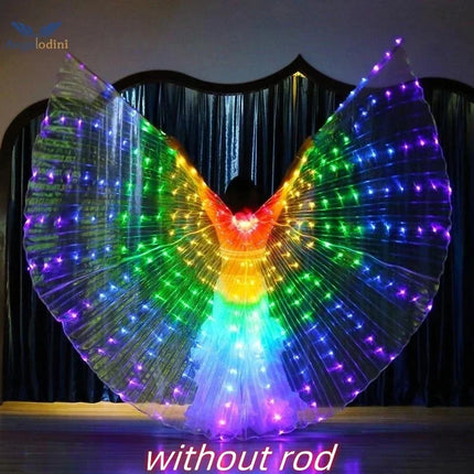 LED Luminescent Belly Dancing Cloak