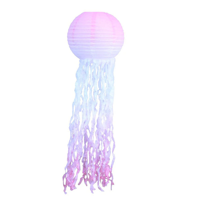 DIY Jellyfish Lantern Party Decor - Mad Fly Essentials