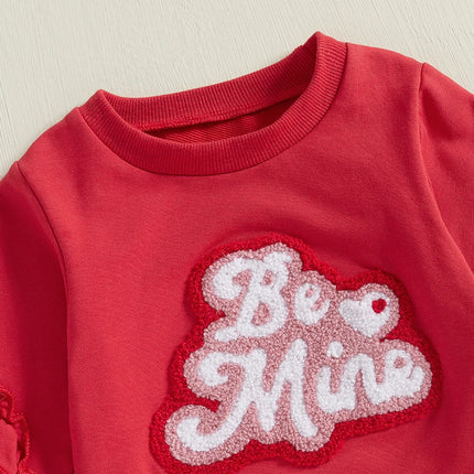 Baby Girl Valentine Heart Outfit Set - Mad Fly Essentials