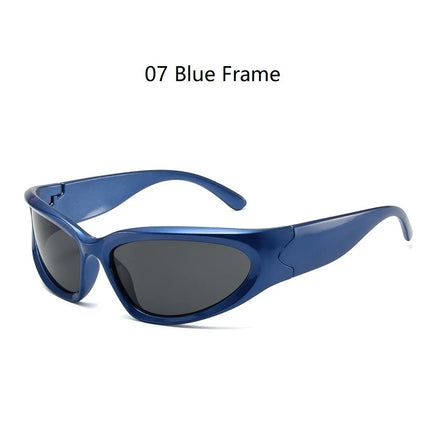 Men 2024 Punk UV400 Sunglasses