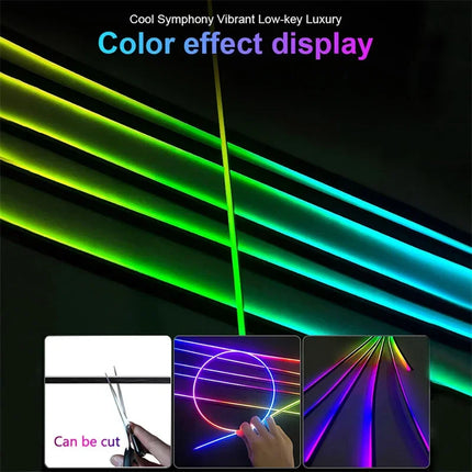 RGB App Control Car Interior Ambient Light