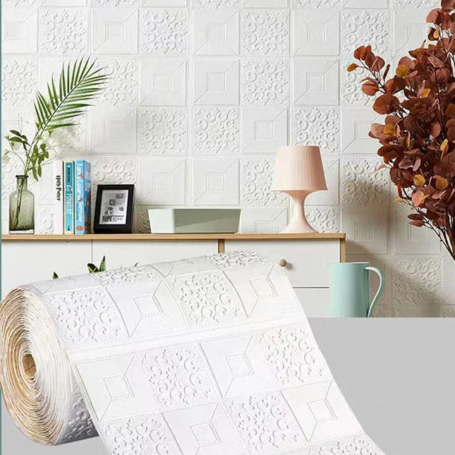 Self-Adhesive 3D Waterproof Decor Wallpaper.