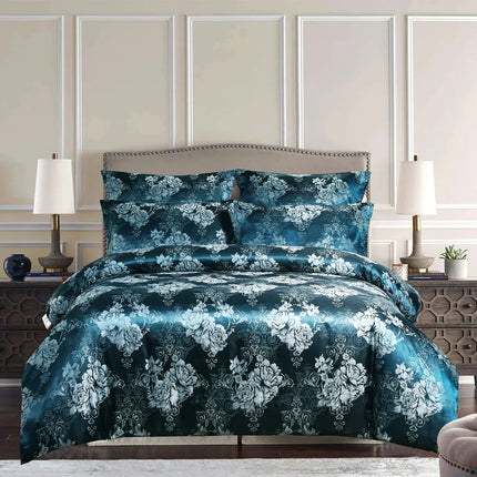 European Jacquard Satin Duvet Bedding Sets