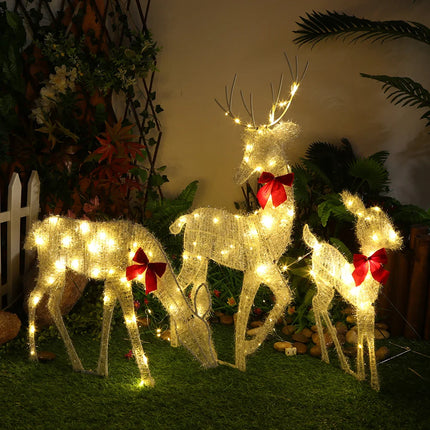 Christmas Elk LED Reindeer Garden Decor