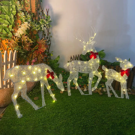 Christmas Elk LED Reindeer Garden Decor