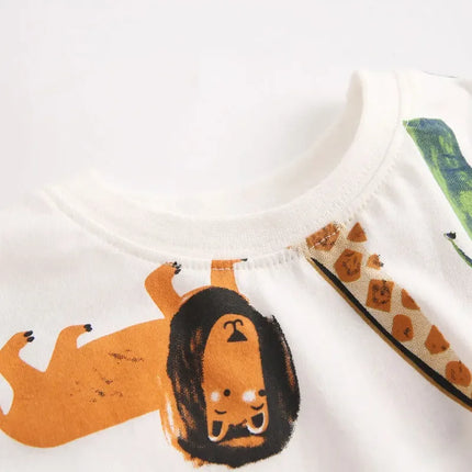 Baby Boy Summer Animal Clothing Set