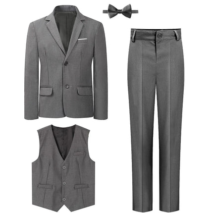 Baby Boy-3pcs Set-Vest Gentleman Formal Suits