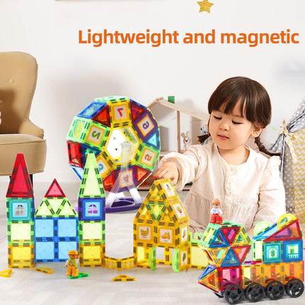 Magnetic Construction Building Puzzle Crafts Set