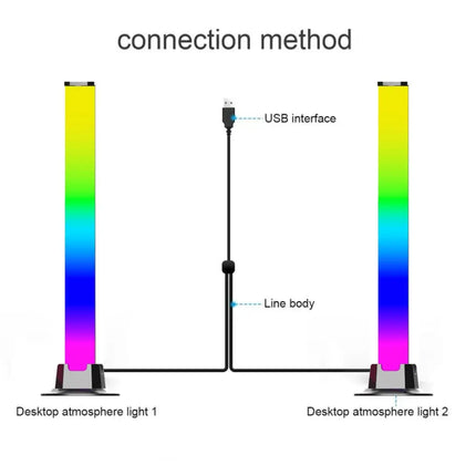 Smart LED Symphony Sound RGB Pickup Light