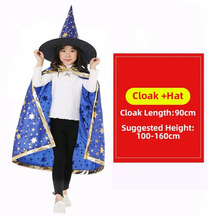 Girl Witch Princess Costume Party Dress Set