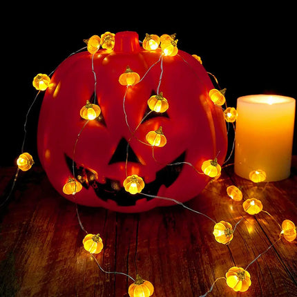 Halloween Pumpkin LED String Lights