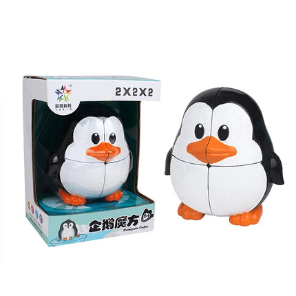 Animal Penguin 2x2 Speed Cube Puzzle Toy