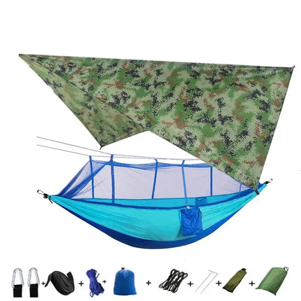 Lightweight Portable Camping Mosquito Net Hammock