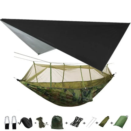 Lightweight Portable Camping Mosquito Net Hammock