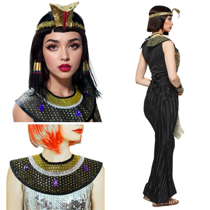 Women Cosplay Egyptian Cleopatra Costume Outfit