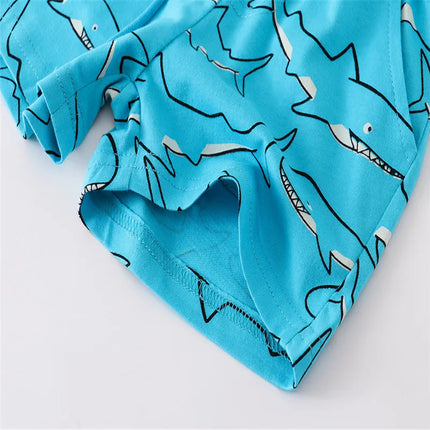 Baby Boy 3D Shark Animal Shorts