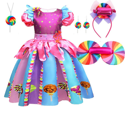 Girl Lollipop Costume Birthday Dress