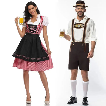 Women Adult Bavaria Oktoberfest Waitress Dress