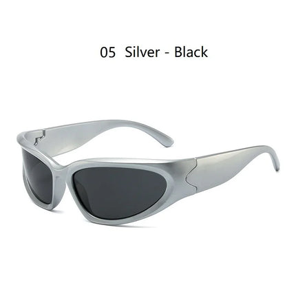 Men 2024 Punk UV400 Sunglasses