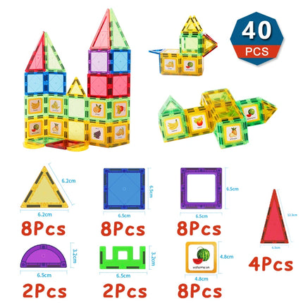 Magnetic Construction Building Puzzle Crafts Set