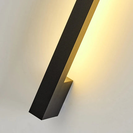 Minimalist Long LED Bar Lamp Bedside Bedroom Indoor Wall Sconce