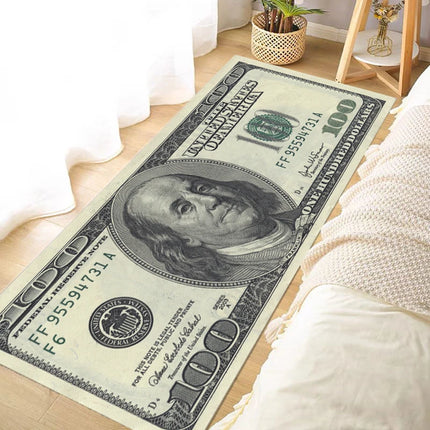 Funny Money Shaped Unique Floor Welcome Mat