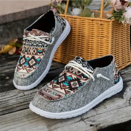 Women Bohemian Lightweight Canvas Shoes