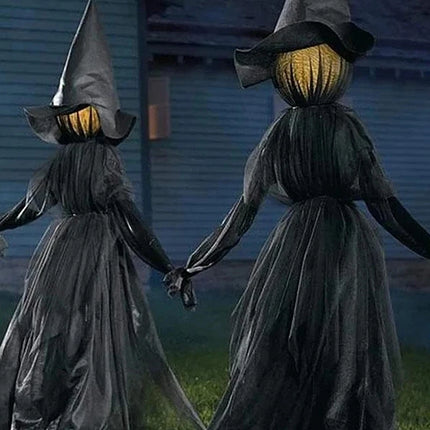 Light-up Witches Stake Sound Activated Halloween Decor