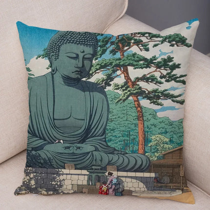 Fantasy Scenery Landscape Japanese Asian Home Pillows Decor