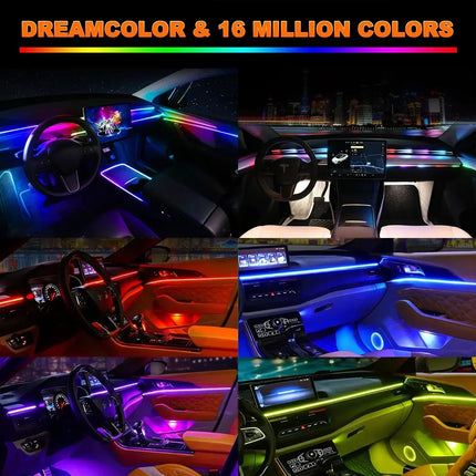 RGB App Control Car Interior Ambient Light