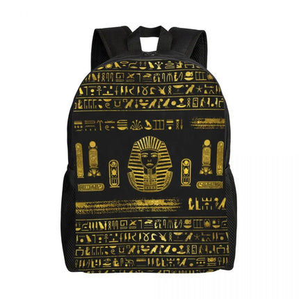 Student Male Female Eye of Horus Egyptian Style 3D Laptop Backpacks