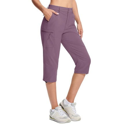 Women Breathable Activewear Quick-Dry Capris