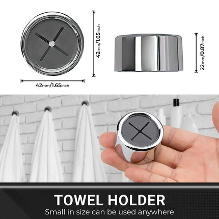 Bathroom Towel Storage Kitchen Wall Rack