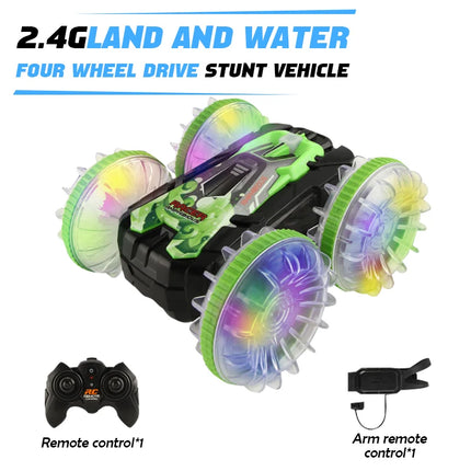 Amphibious RC Flip Activity Car Toy