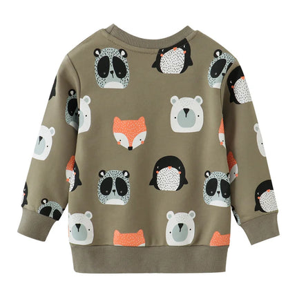 Baby Boy 2-7T Animal Fox Sweaters