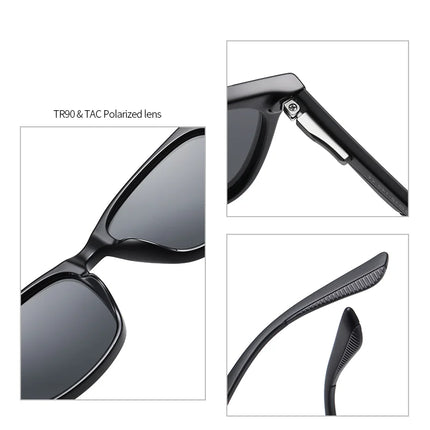 Men Fashion Square Polarized Sunglasses