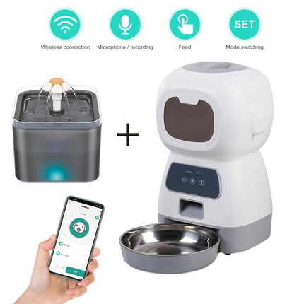 Smart 3.5L Automatic Pet Dog Feeder Food Dispenser