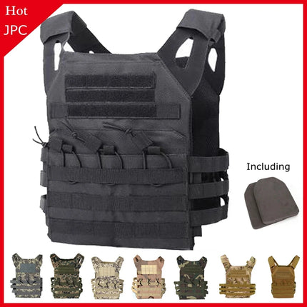 Tactical Molle Plate Paintball Airsoft Vest