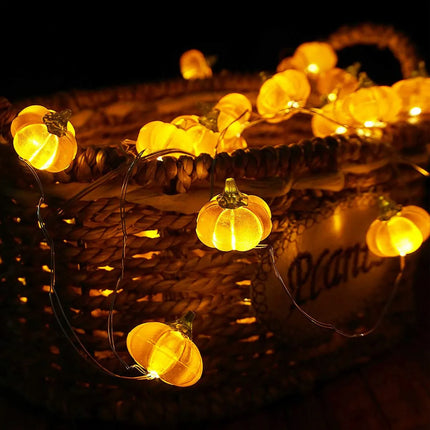 Halloween Pumpkin LED String Lights