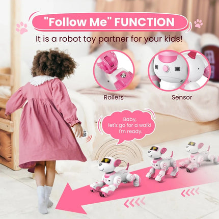 Kids Smart Electronic Remote Robot Dancing Dog Toy