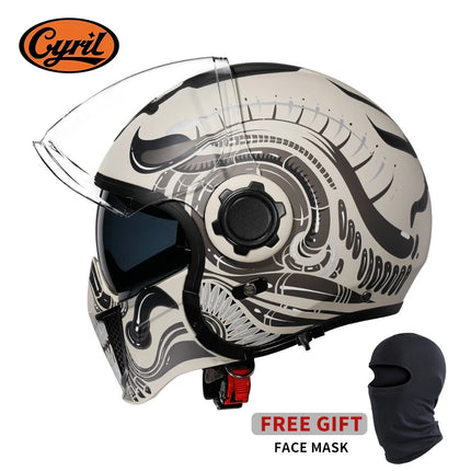 Black Feather Full Face DOT ECE APPROVED Motorcycle Helmet