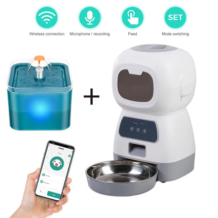 Smart 3.5L Automatic Pet Dog Feeder Food Dispenser